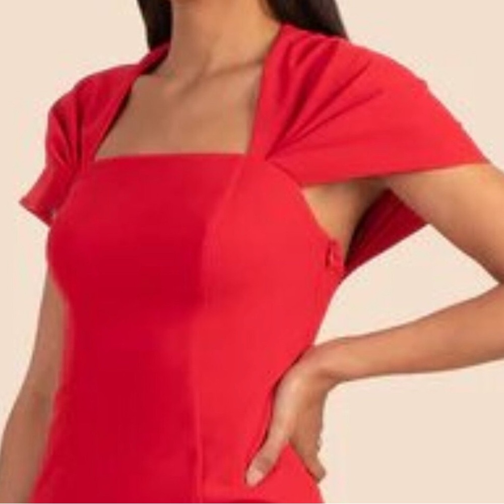 **TRINA TURK** Anala Dress Size 10 Red NWT